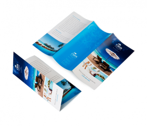 Halve papierformaten folder